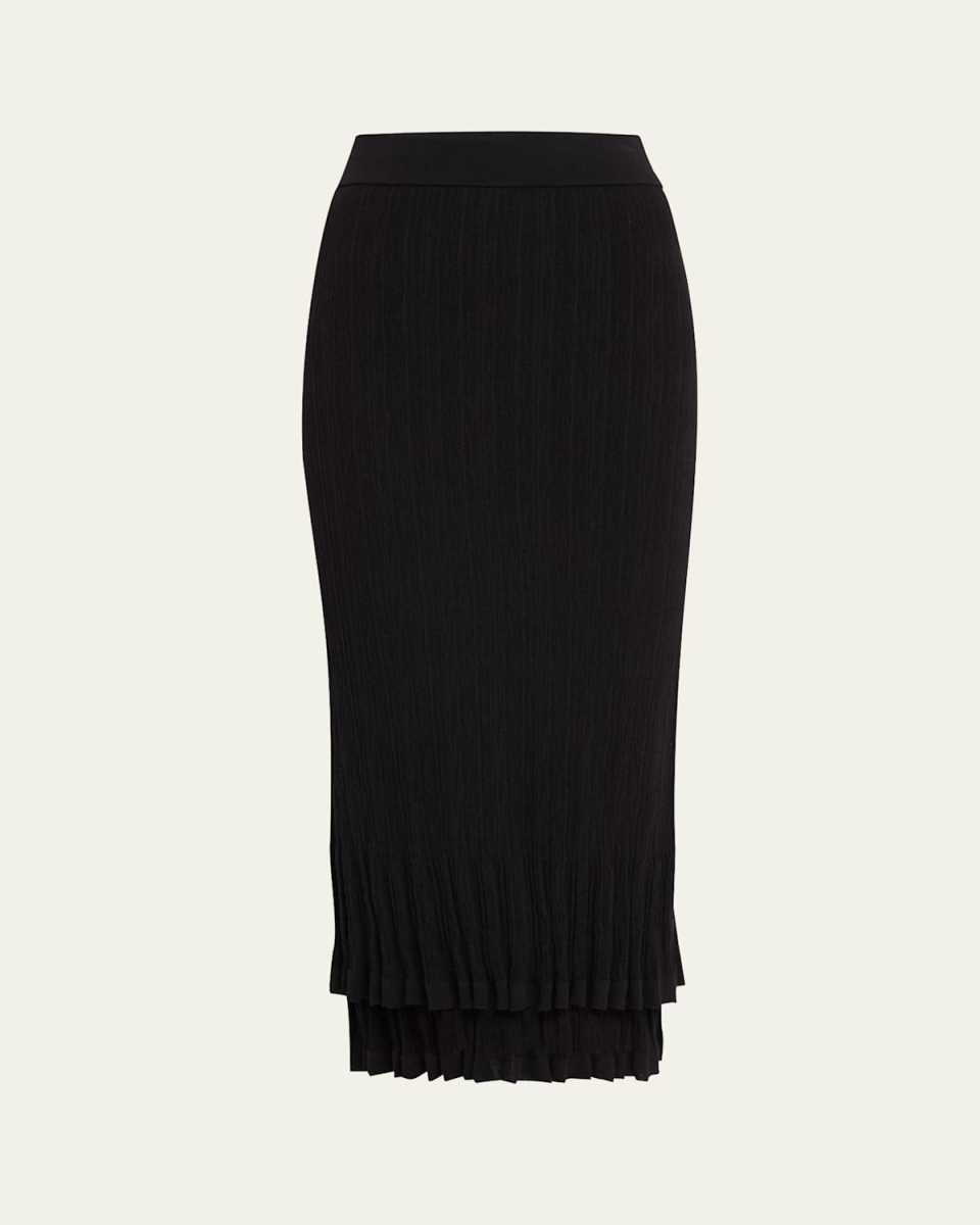 Lexi Ribbed Midi Skirt